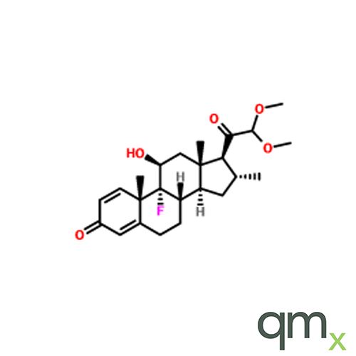9-Fluoro-11b-hydroxy-16a-methyl-21,21-dimethoxy-pregna-1,4-diene-3,20-dione, neat