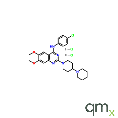 2-([1,4'-Bipiperidin]-1'-yl)-N-(4-chlorophenyl)-6,7-dimethoxyquinazolin-4-amine dihydrochloride, neat