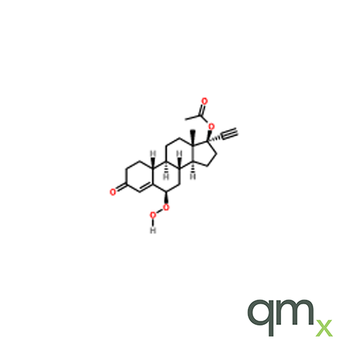 6b-Hydroperoxy norethindrone acetate, neat