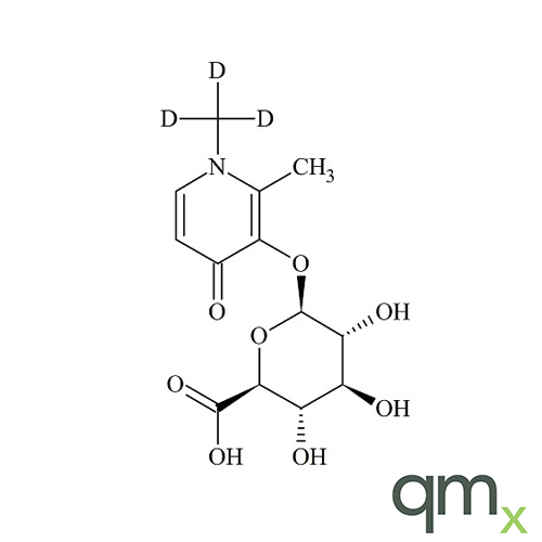 Deferiprone-d3 3-O-beta-D-Glucuronide (as ammonium salt)