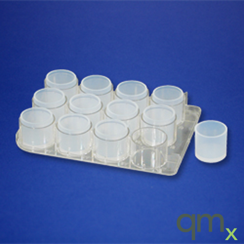 Drop in insert, 12 place well plate
