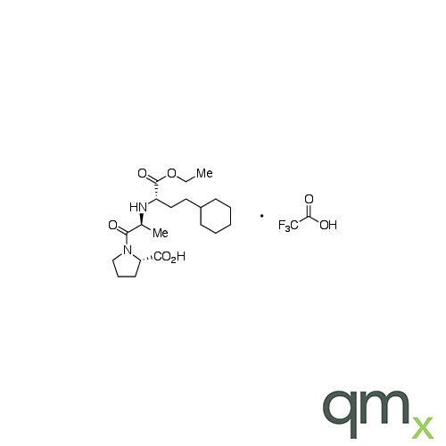 Enalapril Cyclohexyl Analogue Trifluoroacetic Acid Salt, neat