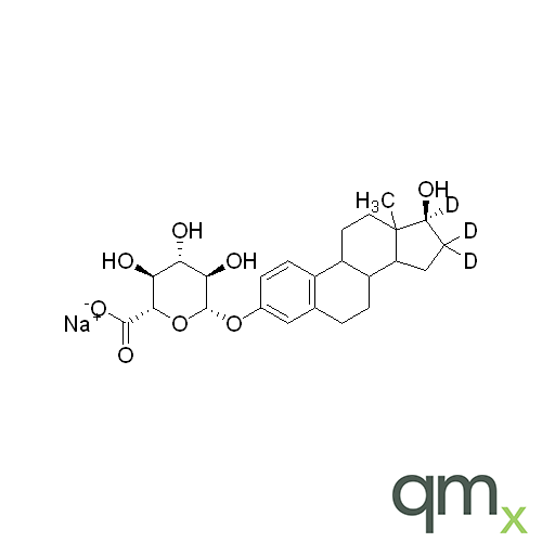 Sodium 17beta-Estradiol-16,16,17-d3 3-Glucuronide, neat