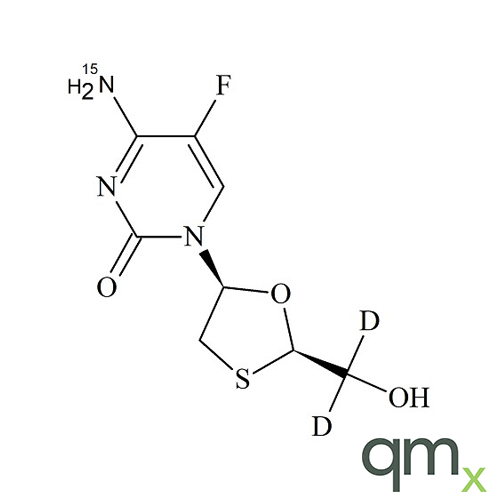 Emtricitabine-15N, D2