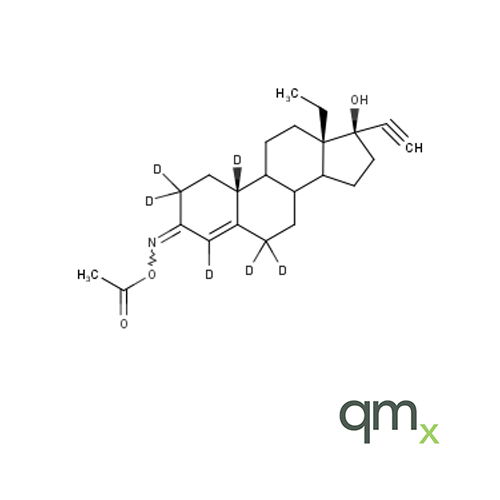 17-Desacetyl Norgestimate-N-acetate-D6 (major), neat