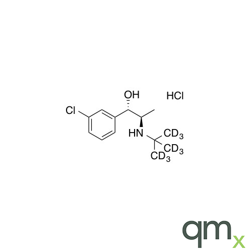 rac erythro-Dihydro Bupropion-D9 Hydrochloride, neat