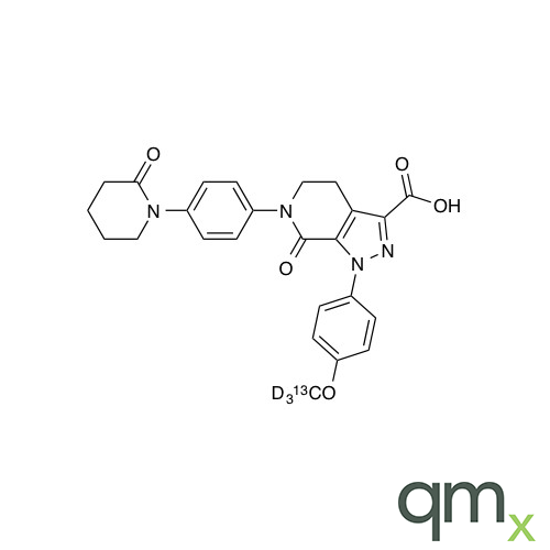 Apixaban Acid-13C,D3, neat
