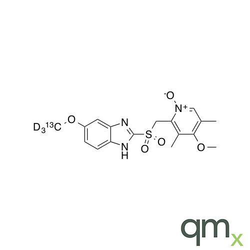 Omeprazole-13C, D3 Sulfone N-Oxide, neat