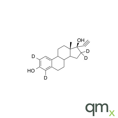 Ethynyl Estradiol-D4 (major), neat