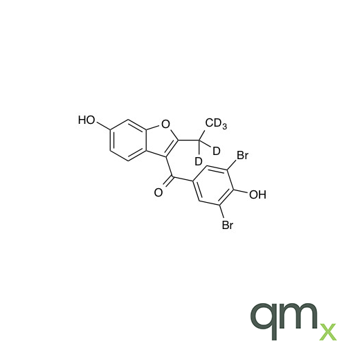 6-Hydroxy Benzbromarone-D5 (major), neat