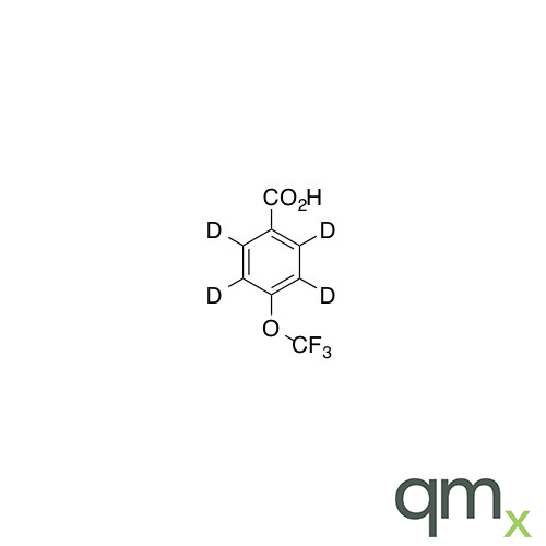 4-Trifluoromethoxybenzoic Acid-D4