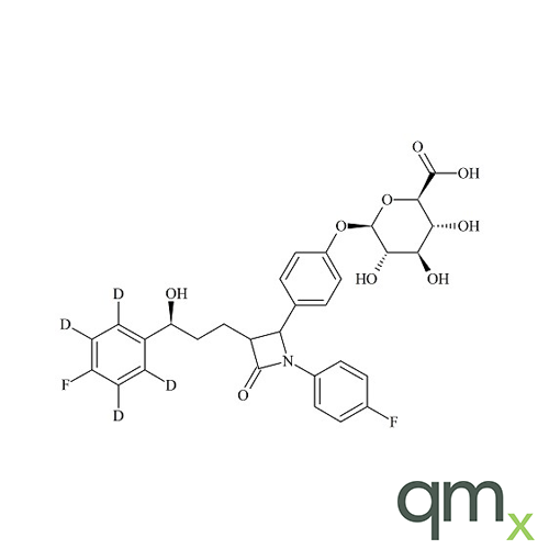 Ezetimibe Phenoxy Glucuronide-d4