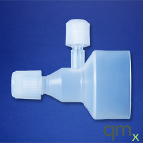 End Cap for PFA Inert Kit, with Make Up Gas Port