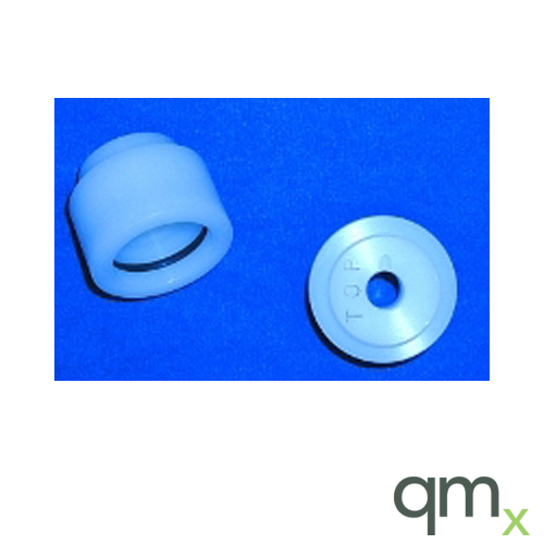 Endcap, PTFE, 34mm for 6mm Nebulizer