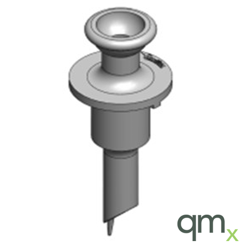 Exit Port/Connector, 12/5 Socket, with Baffle