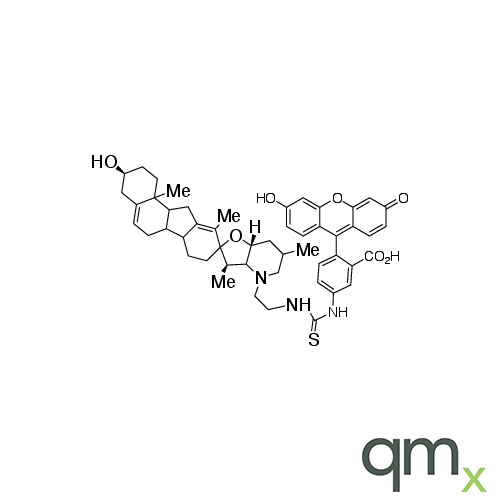 N-(5-Fluoresceinyl)-Nâ€™-(2-cyclopamineethyl)thiourea, neat
