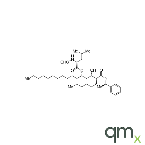 N-Formyl-L-leucine(1S)-1-[(2S,3S)-2-hydroxy-3-[(R)-1-phenylethylcarbomoyl)]nonyl]dodecyl Ester(Orlistat Impurity), neat
