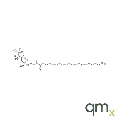 Glycerophospho-N-Arachidonoyl Ethanolamine-d5 Sodium Salt, neat