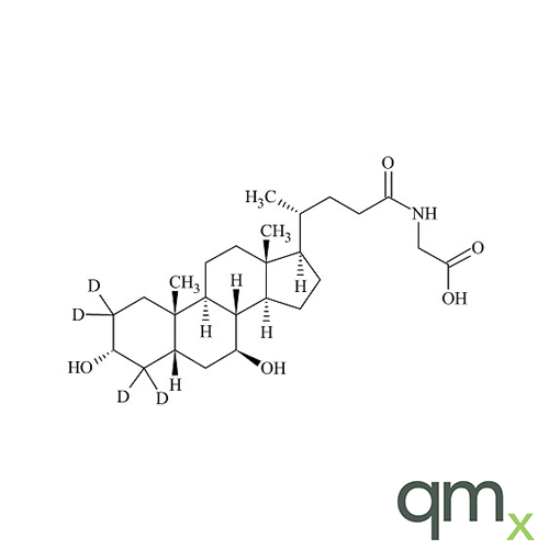 Glycoursodeoxycholic-2,2,4,4-d4 Acid