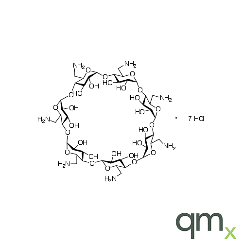 Heptakis(6-deoxy-6-amino)-ÃŸ-cyclodextrin Heptahydrochloride, neat