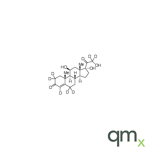 Hydrocortisone-2,2,4,6,6,21,21-d7 (d6 Major)(Cortisol), neat