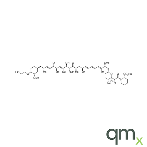 (19E/Z)-seco-[4-O-(2-Hydroxyethyl)] Rapamycin Sodium Salt, ~70%, neat