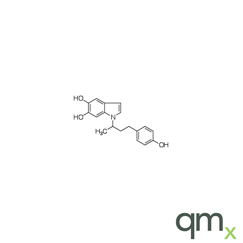 1-(4-(4-Hydroxyphenyl)butan-2-yl)-1H-indole-5,6-diol, neat