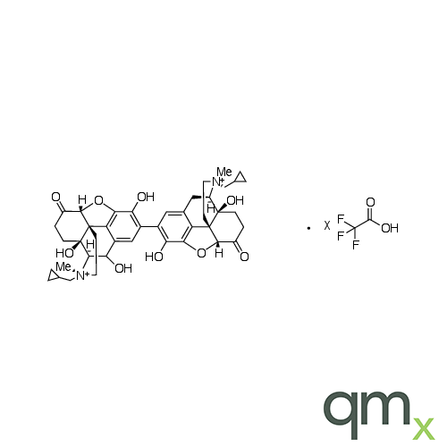 10â€™-Hydroxy-2,2â€™ bis-methylnaltrexone TFA Salt (>85%), neat