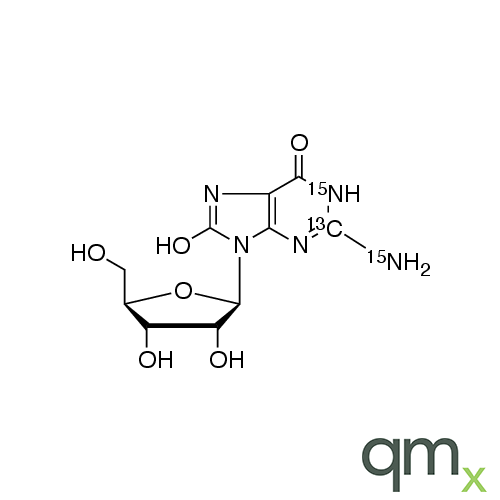 8-Hydroxy Guanosine-13C,15N2, neat