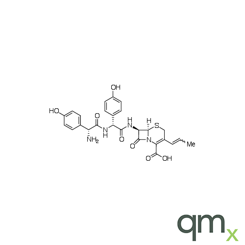 Di-2-(Hydroxyphenyl)acetamido Cefprozil (Mixture of E/Z isomers), neat