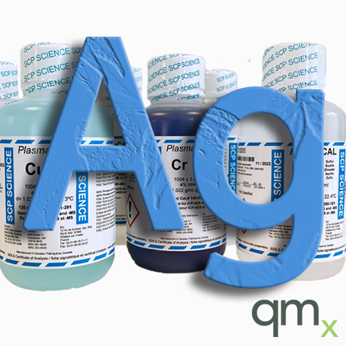 ICP Standard, Silver, Ag, 50,000 &Acirc;&micro;g/ml in HNO3