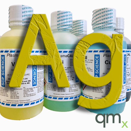 ICP Standard, Silver, Ag, 10,000 Âµg/ml