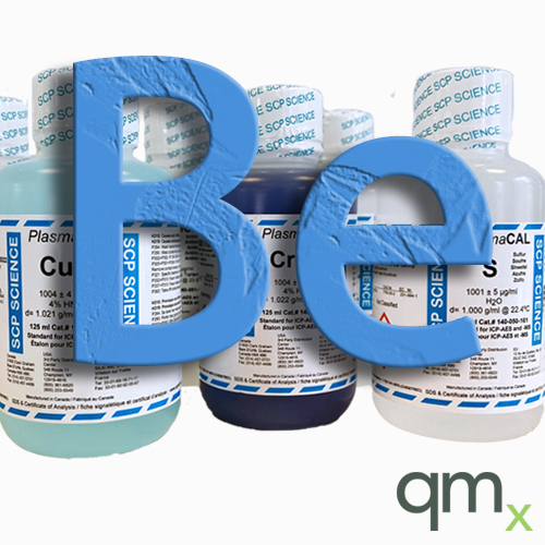 ICP Standard, Beryllium, Be, 10,000 Âµg/ml