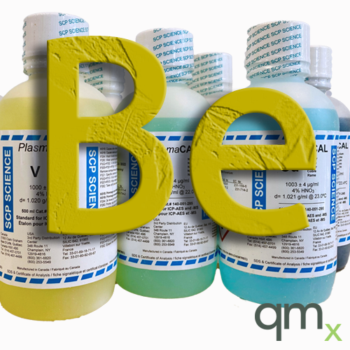 ICP Standard, Beryllium, Be, 10,000 Âµg/ml