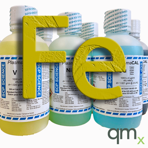 ICP Standard, Iron, Fe, 10,000 Âµg/ml