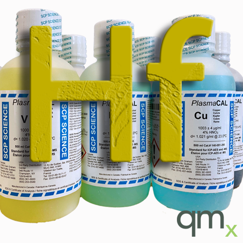 ICP Standard, Hafnium, Hf, 1,000 Âµg/ml