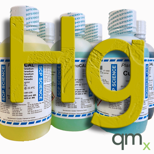 ICP Standard, Mercury, Hg, 10,000 Âµg/ml