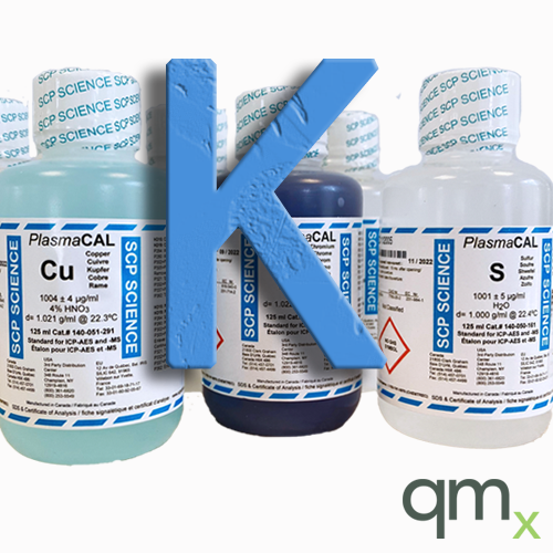 ICP Standard, Potassium, K, 10,000 Âµg/ml