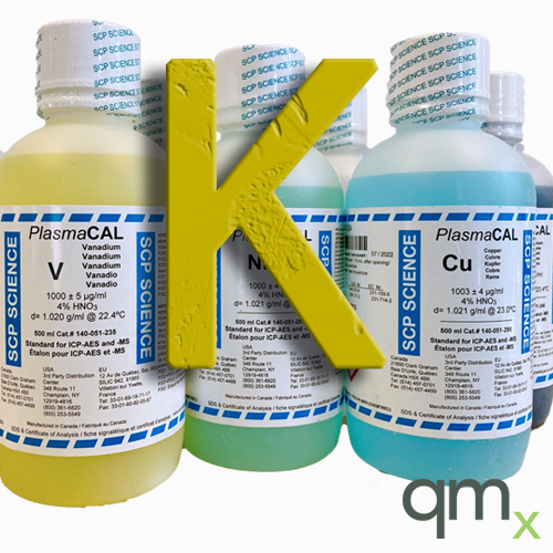 ICP Standard, Potassium, K, 10,000 Âµg/ml