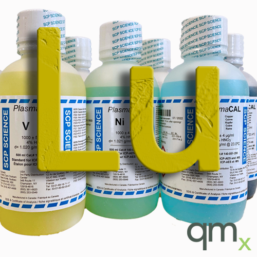 ICP Standard, Lutetium, Lu, 10,000 Âµg/ml