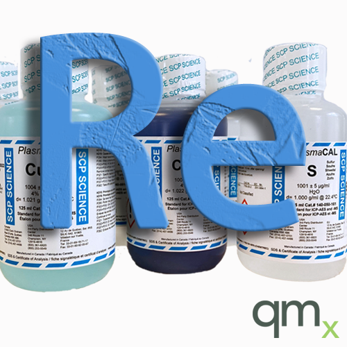 ICP Standard, Rhenium, Re, 10,000 Âµg/ml