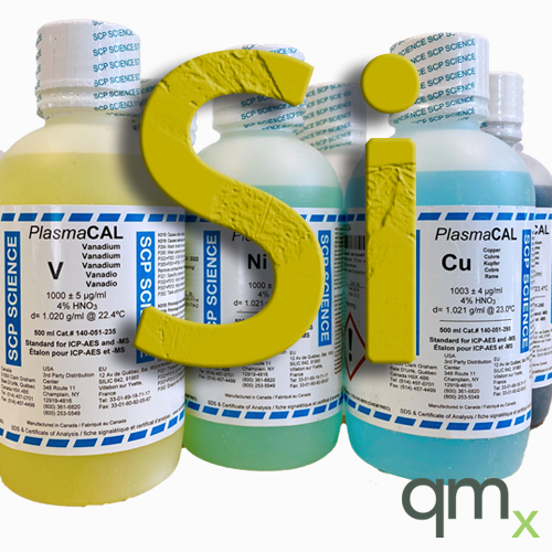 ICP Standard, Silicon, Si, 10,000 Âµg/ml