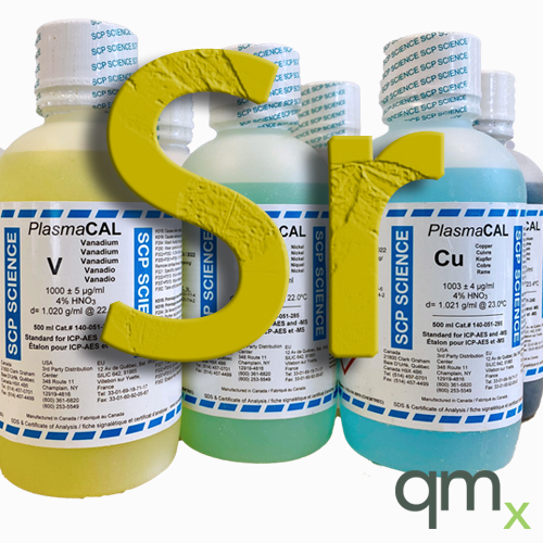 ICP Standard, Strontium, Sr, 10,000 Âµg/ml