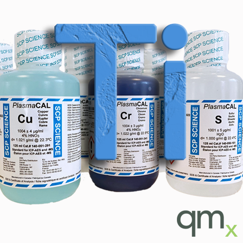 ICP Standard, Titanium, Ti, 10,000 Âµg/ml