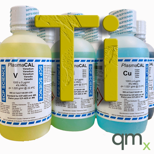 ICP Standard, Titanium, Ti, 10,000 Âµg/ml