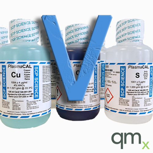 ICP Standard, Vanadium, V, 10,000 Âµg/ml