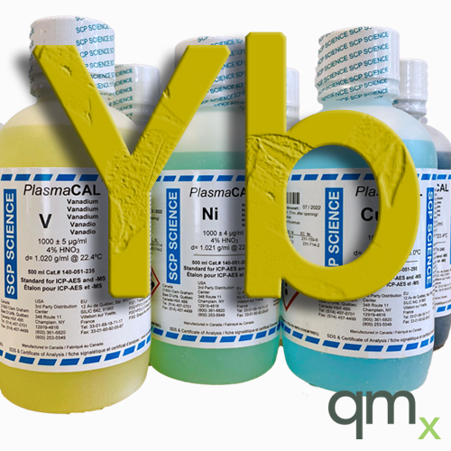 ICP Standard, Ytterbium, Yb, 1,000 Âµg/ml