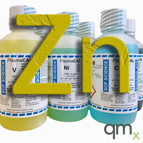 ICP Standard, Zinc, Zn, 10,000 Âµg/ml