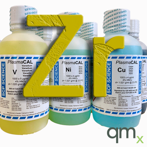 ICP Standard, Zirconium, Zr, 10,000 Âµg/ml
