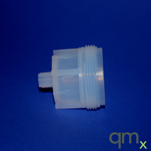 Inlet, 47 mm filter, 1/4in MNPT fitting